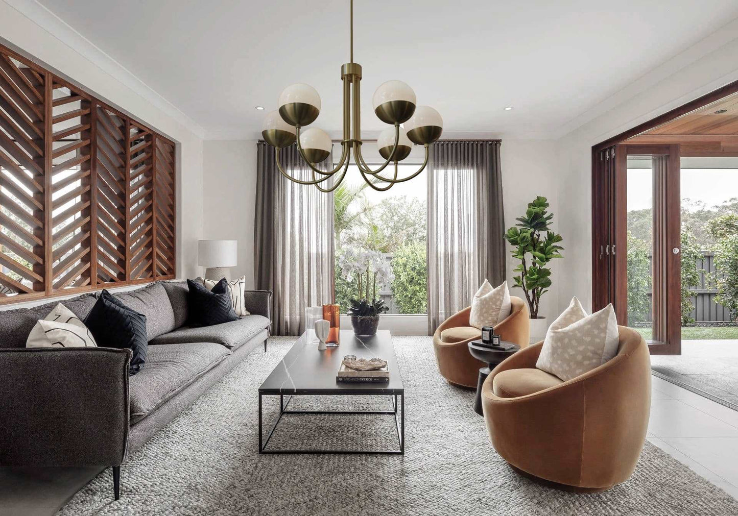 Lampara Colgante Round Chandelier