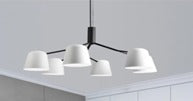 Lampara Colgante Fork Chandelier